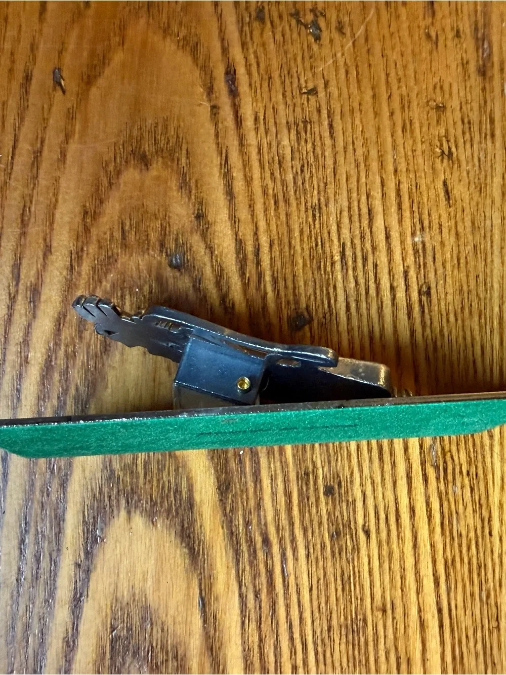 Vintage Pewter Golf Bag Memo or Money Clip
